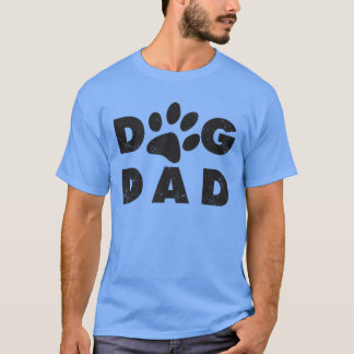 Dog Dad Klassisk Design tass Present Liten present T Shirt
