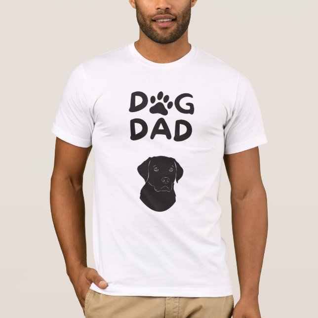  Dog Dad T-shirt | Funny Pet Lovers Tee  (Framsida)