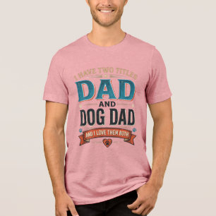 Dog Dad Vintage Gravyr T-Shirt Design_1