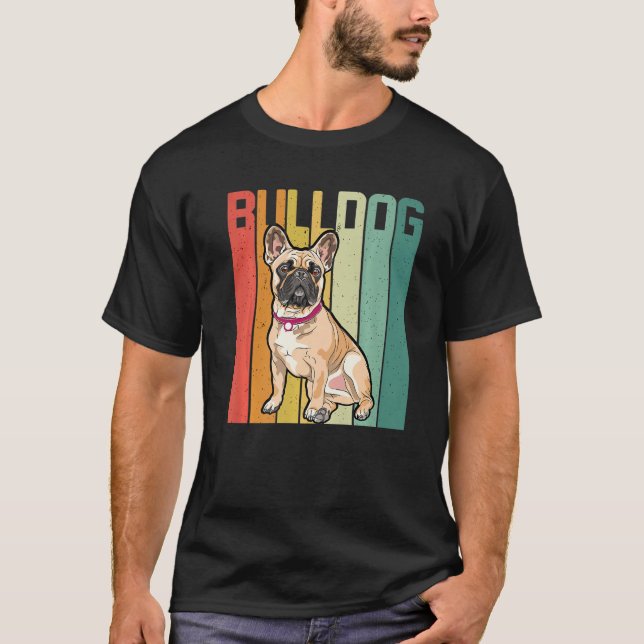 Dog English Bulldogs Pet Dog French Bulldog T Shirt (Framsida)