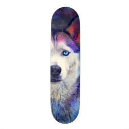 #dog för #skateboard för Skateboardhund husky Mini Skateboard Bräda 18,5 Cm