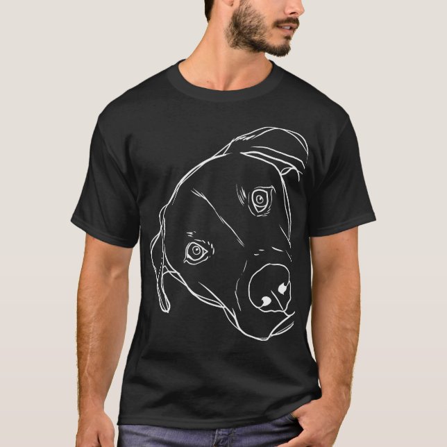 Dog Funny Black Mouth Cur T Shirt (Framsida)