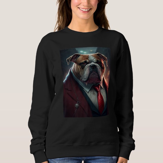 Dog Gangster must love dogs Premium T Shirt (Framsida)