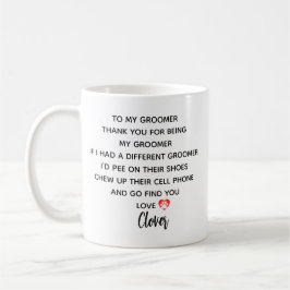 Dog Groomer Mug, Dog Groomer Gift For Dog Groomer  Kaffemugg