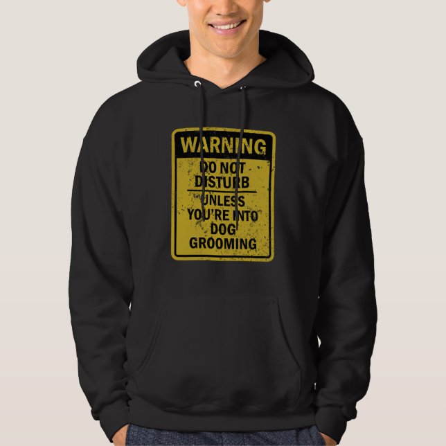 Dog Grooming Joke Meme For Men Women Hoodie (Framsida)