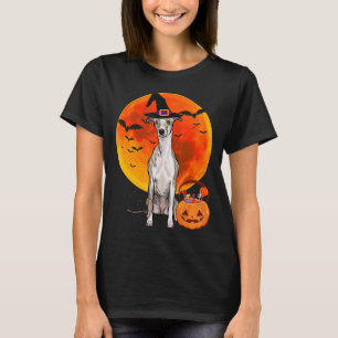 Dog Halloween WhifragmentJack O Lantern Pumpkin T- T Shirt