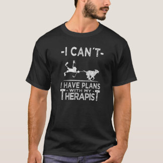 Dog Handlers I Cant Have Plans With My Dog T Shirt