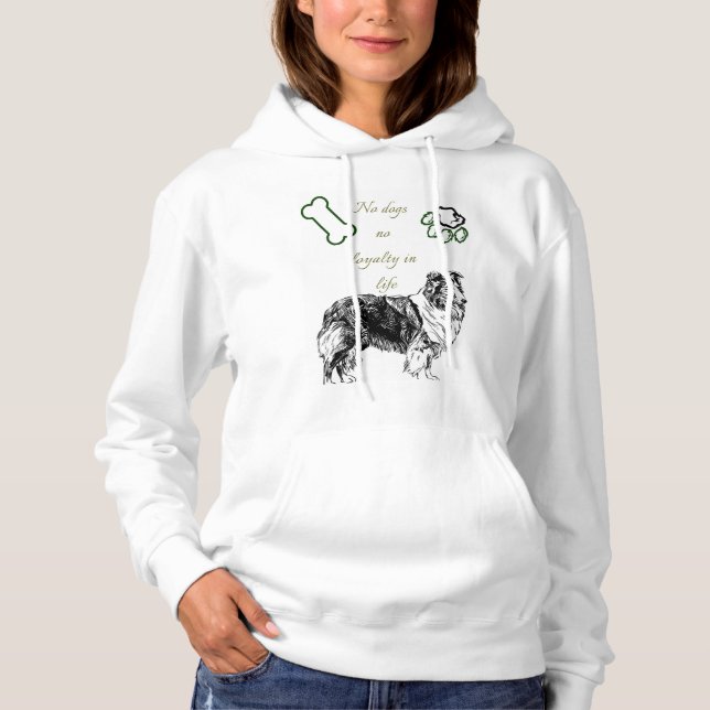 Dog hoodie  t shirt (Framsida)