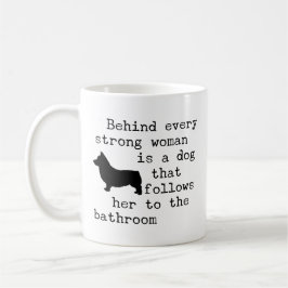 Dog Humor Quote - Corgi Kaffemugg