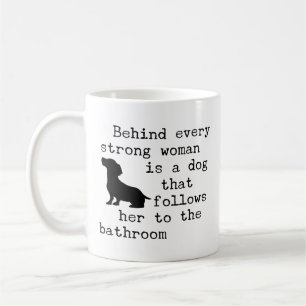 Dog Humor Quote - Dachshund Kaffemugg