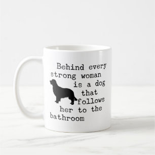 Dog Humor Quote - Golden Retriever Kaffemugg