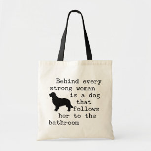 Dog Humor Quote - Golden Retriever Tygkasse