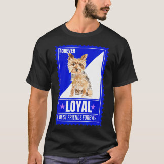 Dog Humor Yorkshire Terrier Dog Quote Stamps Colle T Shirt