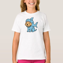Dog in Shark Costume T Shirt