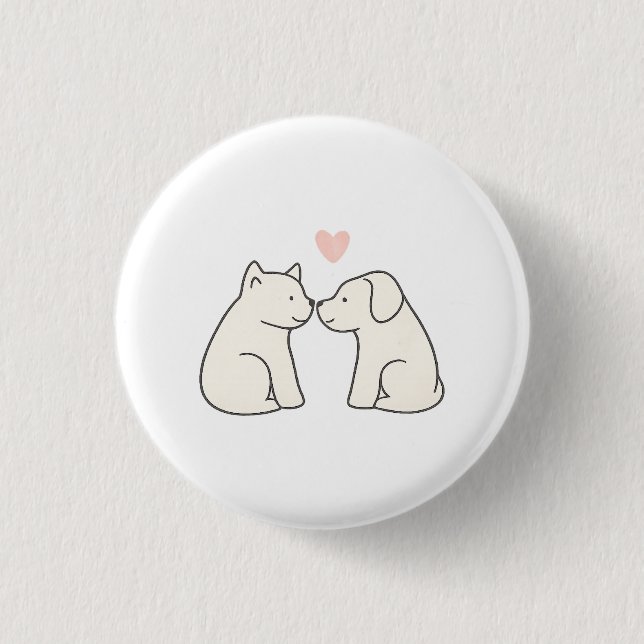 Dog Love Knapp (Framsida)