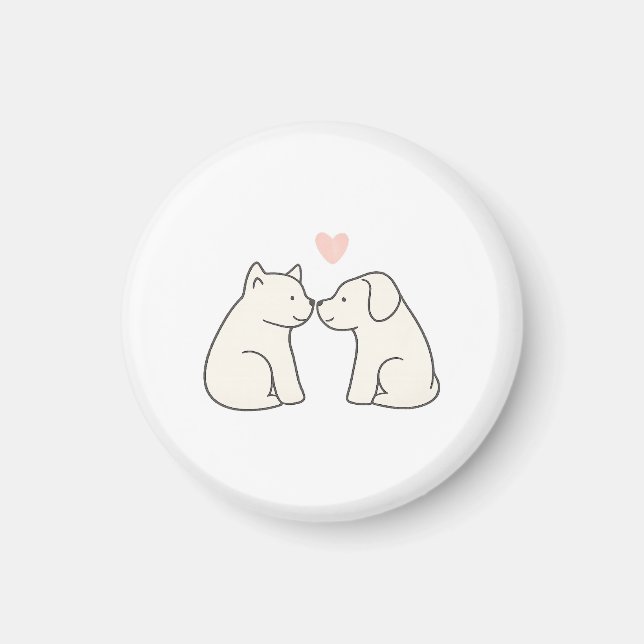 Dog Love Magnet (Framsidan)