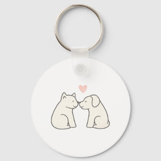 Dog Love Nyckelring