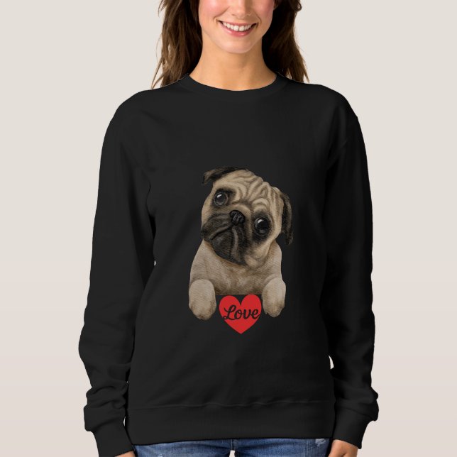 dog love t shirt (Framsida)