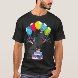 Dog Lover Black Labrador Birthday Party Pet Owner  T Shirt