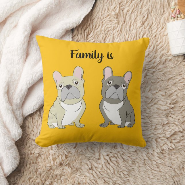 Dog lover, Family is Kudde (Filt)