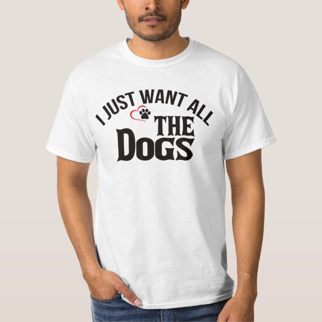 dog lover shirt t (Framsida)
