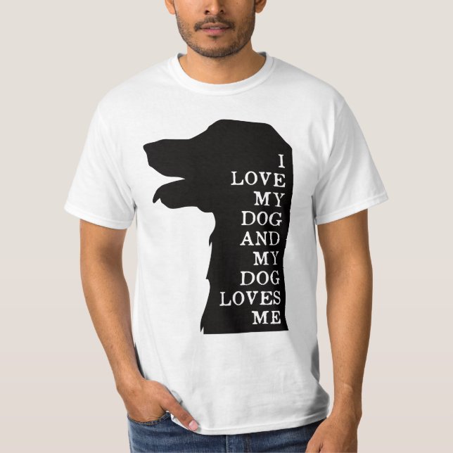 Dog lovers quote t shirt (Framsida)