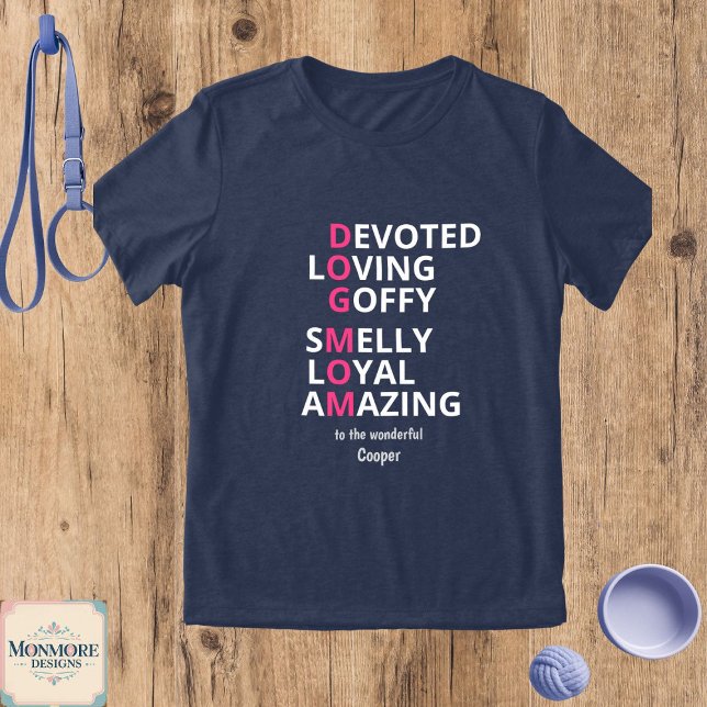Dog Mama Definition Personalized  T Shirt (Skapare uppladdad)