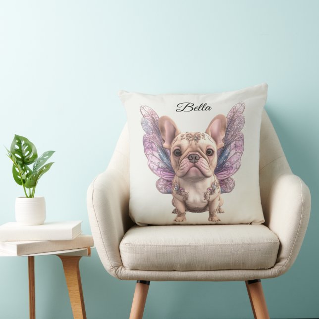 Dog Mom Besties French Bulldog Decorative & Kudde (Stol)
