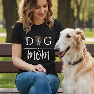 Dog Mom Borzoi T Shirt