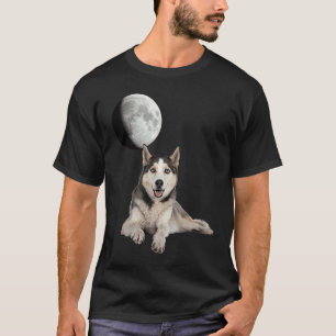 Dog Mom Dog Dad Realistisk tysk schäferhund och må T Shirt