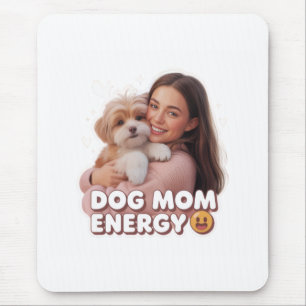 Dog Mom Energy - trendig hundmamma-design Musmatta