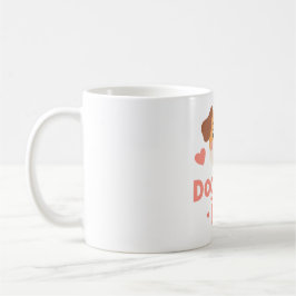 Dog Mom Era Funny Pet Design Kaffemugg