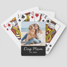 Dog Mom Grundad Foto Present