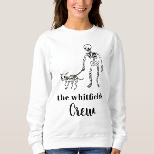 Dog Mom Halloween Anpassad Familj Matchande T Shirt