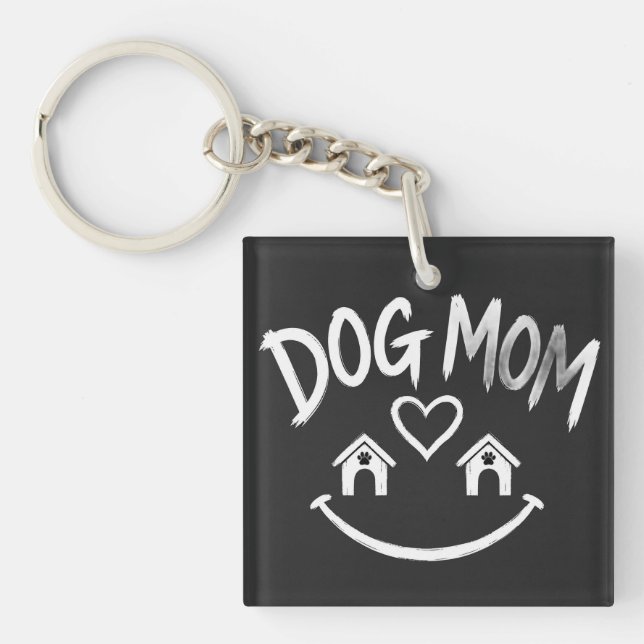 Dog Mom Klubb – Sött design för hundälskare (Framsidan)