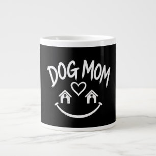 Dog Mom Klubb – Sött Design för Husdjursälskare Jumbo Mugg