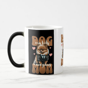 Dog Mom Mugg – “Livet är Bättre Med Hundar” Inspir