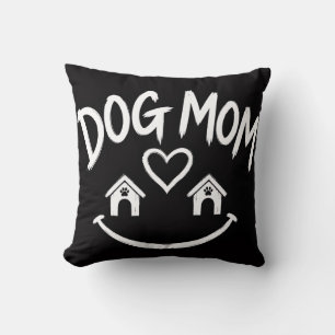 Dog Mom och Dad Klubb – Sött design för husdjursäl Kudde