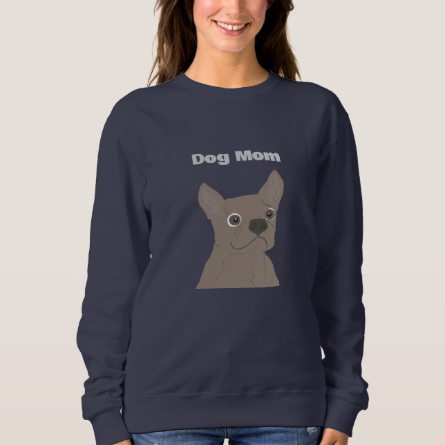 Dog Mom T Shirt (Framsida)