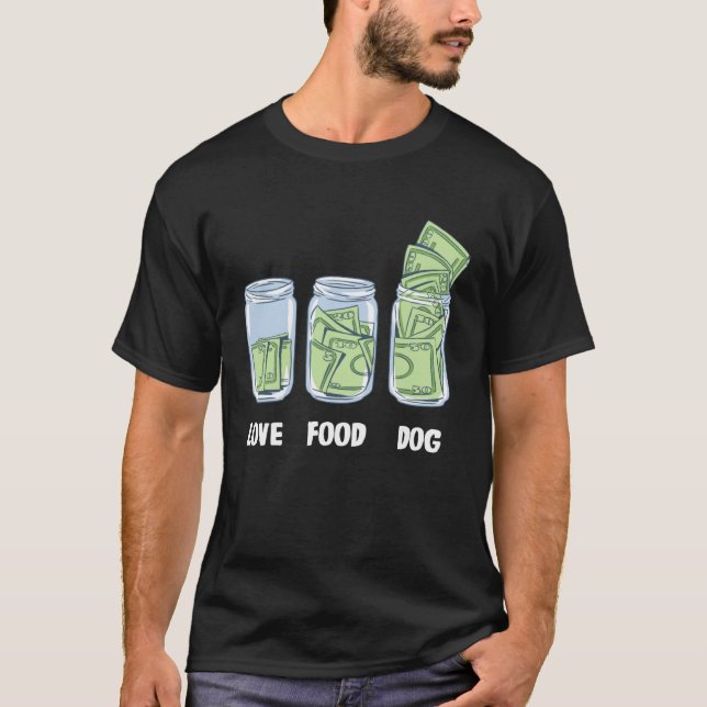 Dog Money Bank T Shirt (Framsida)