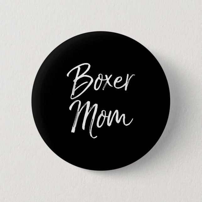 Dog Mother Gift Boxing Mother's Day Quote Cute Box Knapp (Framsida)
