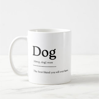 Dog Mug: Man's Best Friend Kaffemugg