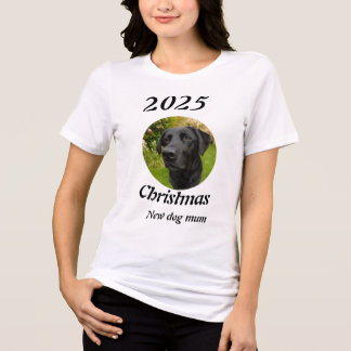 Dog mum Christmas T Shirt
