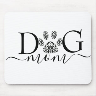 Dog Mum tåravtryck Musmatta