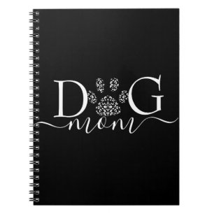 Dog Mum tassavtryck Anteckningsbok