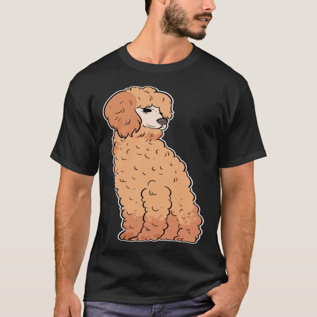 Dog Owner For Men Toy Poodle T Shirt (Framsida)