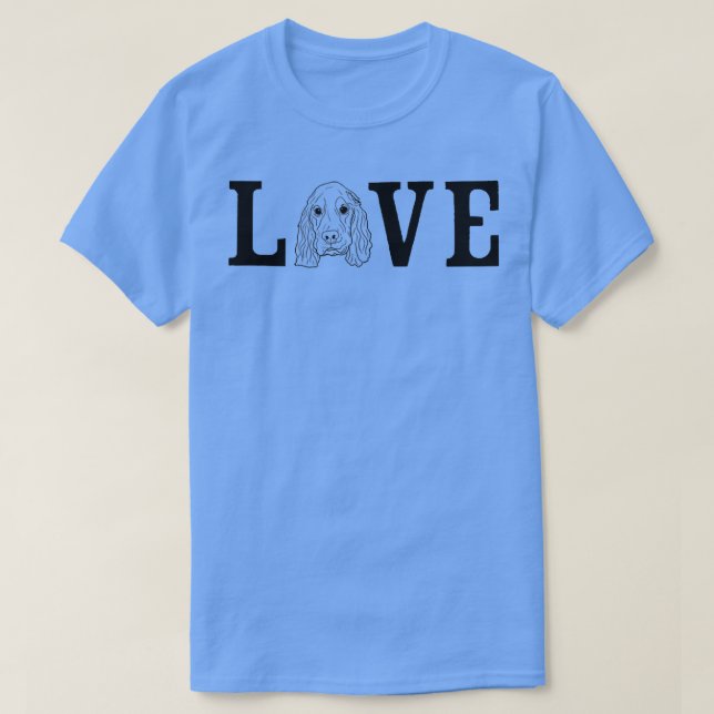 Dog Owner Love Cocker Spaniel  T Shirt (Design framsida)