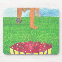 Dog paws and cherry musmatta