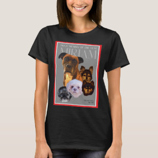 Dog’s best mummy t shirt