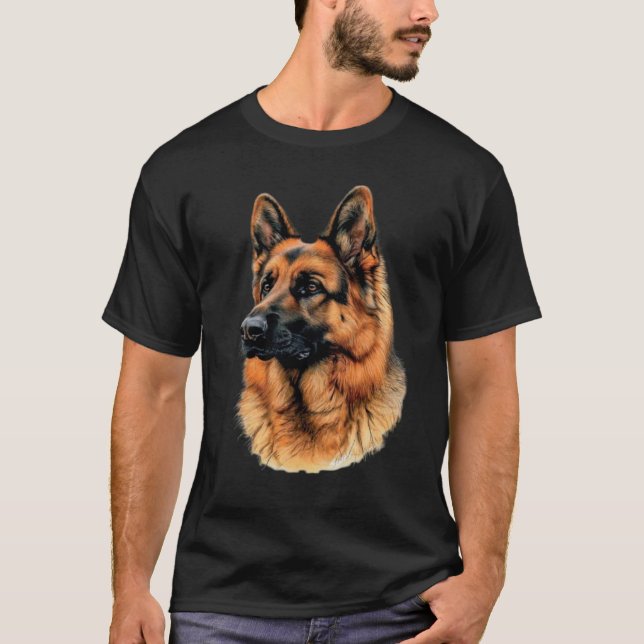 DOG SHEPHERD T SHIRT (Framsida)